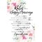 Dexsa Rules For Happy Marriage Woodland Grace Series 6" x 9" Wood Plaque with Easel
